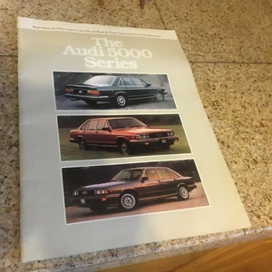 Audi 4000 and 5000 Sales Brochures 15x11 1979-1980 - Picture 1 of 4
