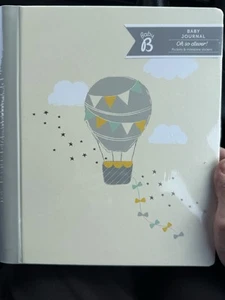 Baby Journal Hardback, With Milestone Stickers And Pockets For Memories - Picture 1 of 4