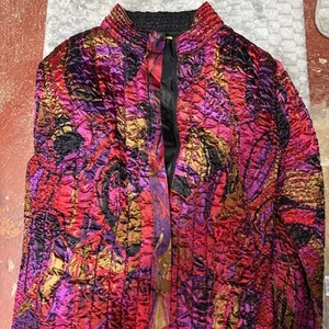 Ruby Road 12 lightweight jacket blue black red Aztec. - Picture 1 of 4