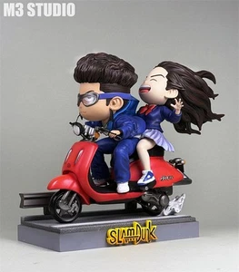 Slam Dunk Ayako&Miyagi In Motorcycle Limited Collectibles Anime Model New - Picture 1 of 7