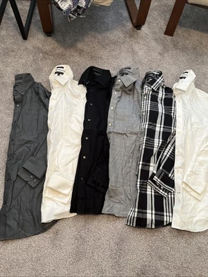 Men’s Banana Republic Camden Fit Non-iron Dress Shirt Bundle Size Medium Tall - Image 1 of 4