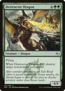 1x Destructor Dragon - NM - See Pic for Set - SPARROW MAGIC mtg - Picture 1 of 1