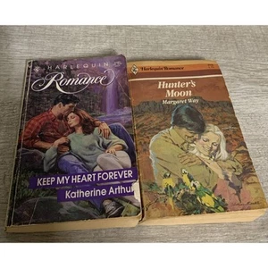 harlequin romance books set of 2 - Imagen 1 de 5