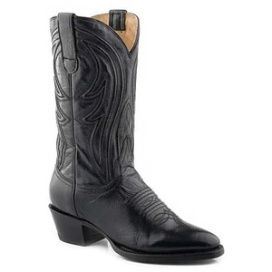 Women's Stetson Nora Boots Handcrafted Black - Picture 1 of 1