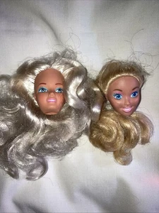 Vintage Tauschpuppe 90er Köpfe blonde Haare Barbie Clone Modepuppen Teile - Bild 1 von 5