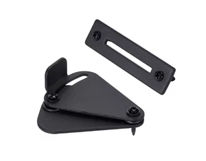 Matt Mattschwarz Indoor Single Scheunentorschloss - Bild 1 von 8