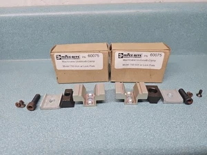 Mitee-Bite 60075 Machinable UniForce Clamp Model 750 With Locking Plate  (Qty 2) - Picture 1 of 11