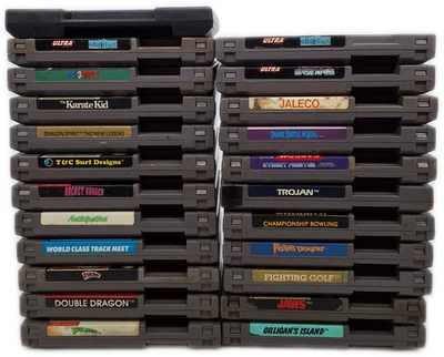 Lot of 23 Nintendo NES Games Cartridges  - Image 1 of 4