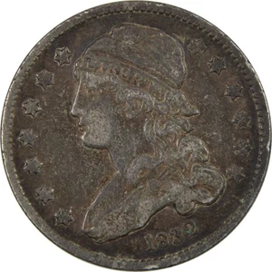 1832 Capped Bust Quarter VF Very Fine 89.24% Silver 25c Coin SKU:I4156 - Picture 1 of 4