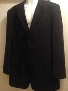 NWOT Calvin Klein Men's 42 Long 3 Button Wool 8582 Blazer Jacket Sport Coat P05 - Picture 1 of 11