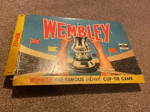 Vintage Wembley Board THE FAMOUS ARIEL CUP-TIE GAME 1960s - Board And Box Only - Picture 1 of 6