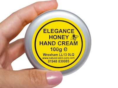 Honey Hand Cream 100g Sore chapped hands Non greasy DIRECT FROM MAKERS UK - Image 1 of 4
