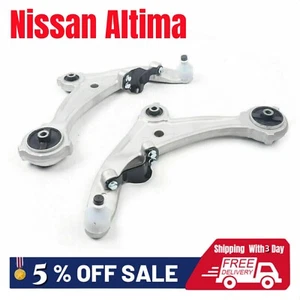For 2007-2012 Nissan Altima 2.5L 2Pcs Front Lower Control Arms Ball Joint LH+RH - Picture 1 of 8