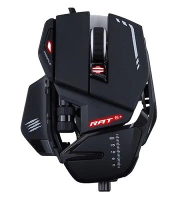4897093960078 Mad Catz R.A.T. 6+ Maus rechts USB Typ-A Optisch 12000 DPI Madcatz - Bild 1 von 3