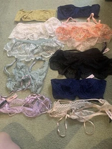 ¡NUEVO! Victoria's Secret pequeña $191.50 ¡NUEVO! Lote de stock de sujetador de encaje sexy diseñador - Imagen 1 de 5