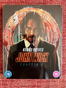 JOHN WICK - CHAPTER 4 (STEELBOOK) [4K UHD + BLU-RAY] - Picture 1 of 1