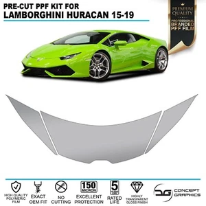 Kit de película de protección de pintura PPF protector de piedra capó y alas para Lamborghini Huracán - Imagen 1 de 4