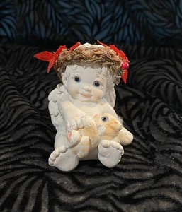 Christmas Dreamsicles ""Kitty And Me"" Figur 2,5""H - Bild 1 von 5