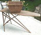 Antique Wooden Folding Ironing Board Table Vintage 47 x 12 x 32