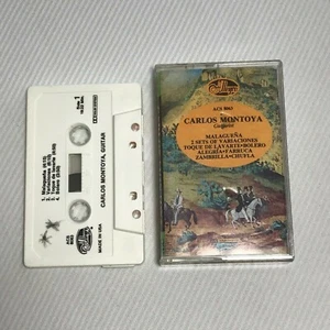 Carlos Montoya Latin Spanish Guitar Cassette Tested plays fine - Picture 1 of 3
