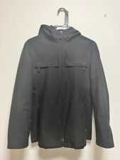 PRADA GORE-TEX Zip Up Hoodie Jacket Blouson Men Size 40 Black From Japan USED