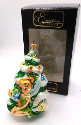 Christopher Radko Disney Campanilla Campanilla Peter Pan Adorno de Navidad Foto 1 de 4