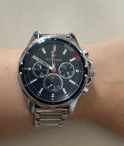 Tommy Hilfiger Mason 1791788 45mm Silberes Edelstahlgehäuse mit Silberem... - Bild 1 von 4