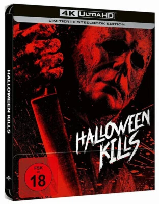 "HALLOWEEN KILLS" - Horror Slasher Kult - ltd 4K UHD STEELBOOK - neu/OVP - Bild 1 von 4