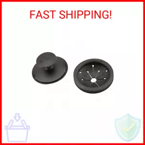 Waste King Black Disposer EZ Mount Garbage Disposal Stopper and Splash Guard for - Picture 1 of 2