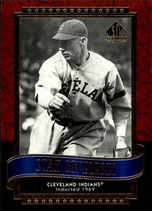 2003 SP Legendary Cuts Baseball Card #115 Stan Coveleski