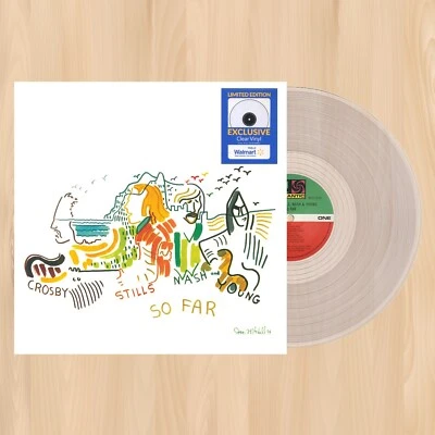 David CROSBY Stephen STILLS Graham NASH and Neil YOUNG So Far EXCLUSIVE LP  0120 - Image 1 of 3