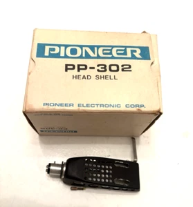 Ω Pioneer PP-302 Headshell (schwarz) Kopfschale für Plattenspieler - Bild 1 von 8