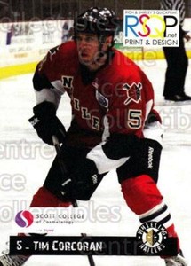 2012-13 Wheeling Nailers Giveaway #4 Tim Corcoran