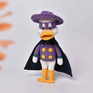 Knight Duck Handmade Crochet- Amigurumi Duck Toy - Duck Stuffed Crochet - Picture 1 of 2