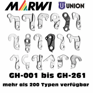 Original Marwi Union Fahrrad Schaltauge GH-001 bis GH-261 220 Marken zur Auswahl - Bild 1 von 220