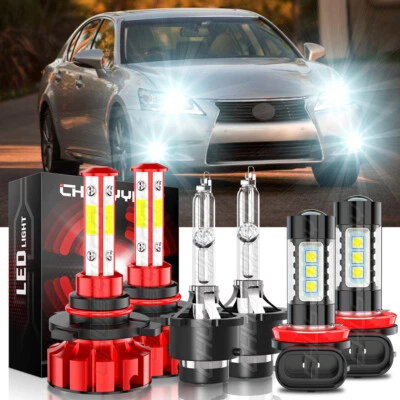 Para Para Lexus GS350 2007-2016 LED HID Faros Luz Alta/Baja + Bombillas antiniebla Foto 1 de 4