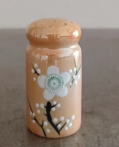 Miniatur handbemalter Keramik Salzstreuer Hergestellt in Japan 2,2" hoch Vintage - Bild 1 von 13