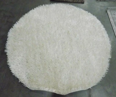 Alfombra de hilos sueltos redondos OFF WHITE 5' X5', precio reducido 1172583455 SG531-1111-5R Foto 1 de 3