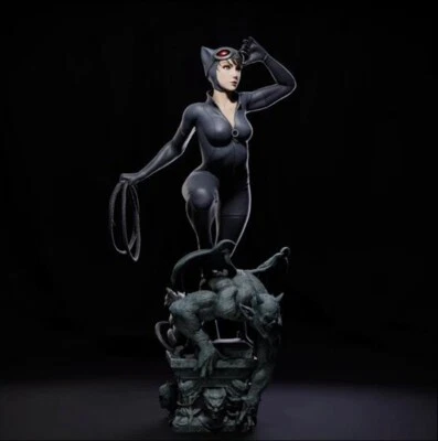 1/6 36CM Catwoman 3D Printing Figure Model Kit Unpained Unassembled Garage Kits - Image 1 of 4