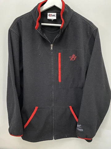 Vintage Chase Dale Earnhardt Jr. Budweiser Racing Fleece Jacket Size L NASCAR #8 Cover