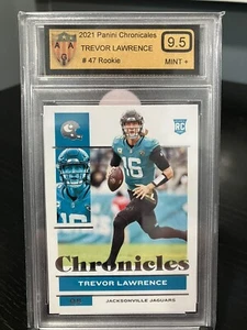 2021 PANINI CHRONICALS TREVOR LAWRENCE ROOKIE GRADED 9.5 - Bild 1 von 2