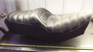 Yamaha 1980 XJ650G Midnight Maxim conjunto de asiento necesita cubierta T4-9 - Imagen 1 de 10