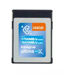 256GB Integral Ultima Pro X2 CFexpress Memory Card 11322X Speed 1700/1600 MB/s - Picture 1 of 2
