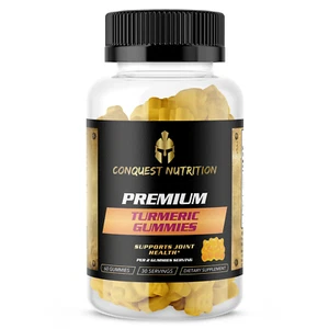 Conquest Nutrition Premium Kurkuma Gummies - 60 Gummis Vegan Friendly - Bild 1 von 2
