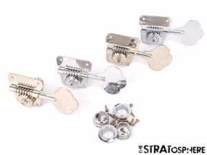 Fender Mike Dirnt ROAD WORN 70s Logo Jazz Bass TUNERS Peg, Precision Chrome - Picture 1 of 1