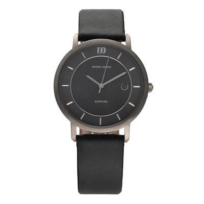 Danish Design IQ13Q858 Titanium 37.5mm Sapphire Gray Dial Quartz Men's Watch - Image 1 of 3