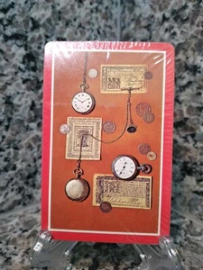 Vintage Western Publishing Company Pocket Watch Playing cards Sealed New - Picture 1 of 2