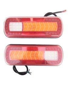 2x LED Luce Auto Camion Rimorchio Dinamico Indicatore 280x100x30 64 Leds E9 - Picture 1 of 8