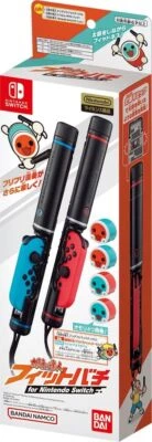 JAPÓN Oficial Nintendo Taiko Sin Tatsujin Apto para Switch Baquetas Controlador Foto 1 de 4