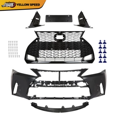 Fit For 2006-2013 Lexus IS IS250 IS350 conversion GS F-Sport  Front Bumper - Image 1 of 4